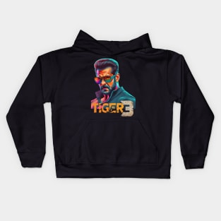 Salman Khan l Tiger 3 l Bollywood Movie Kids Hoodie